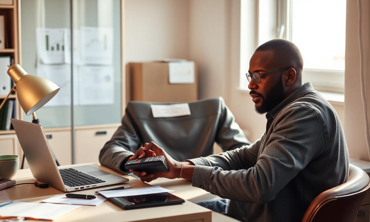 Owner comparing factor rate and APR offer letters